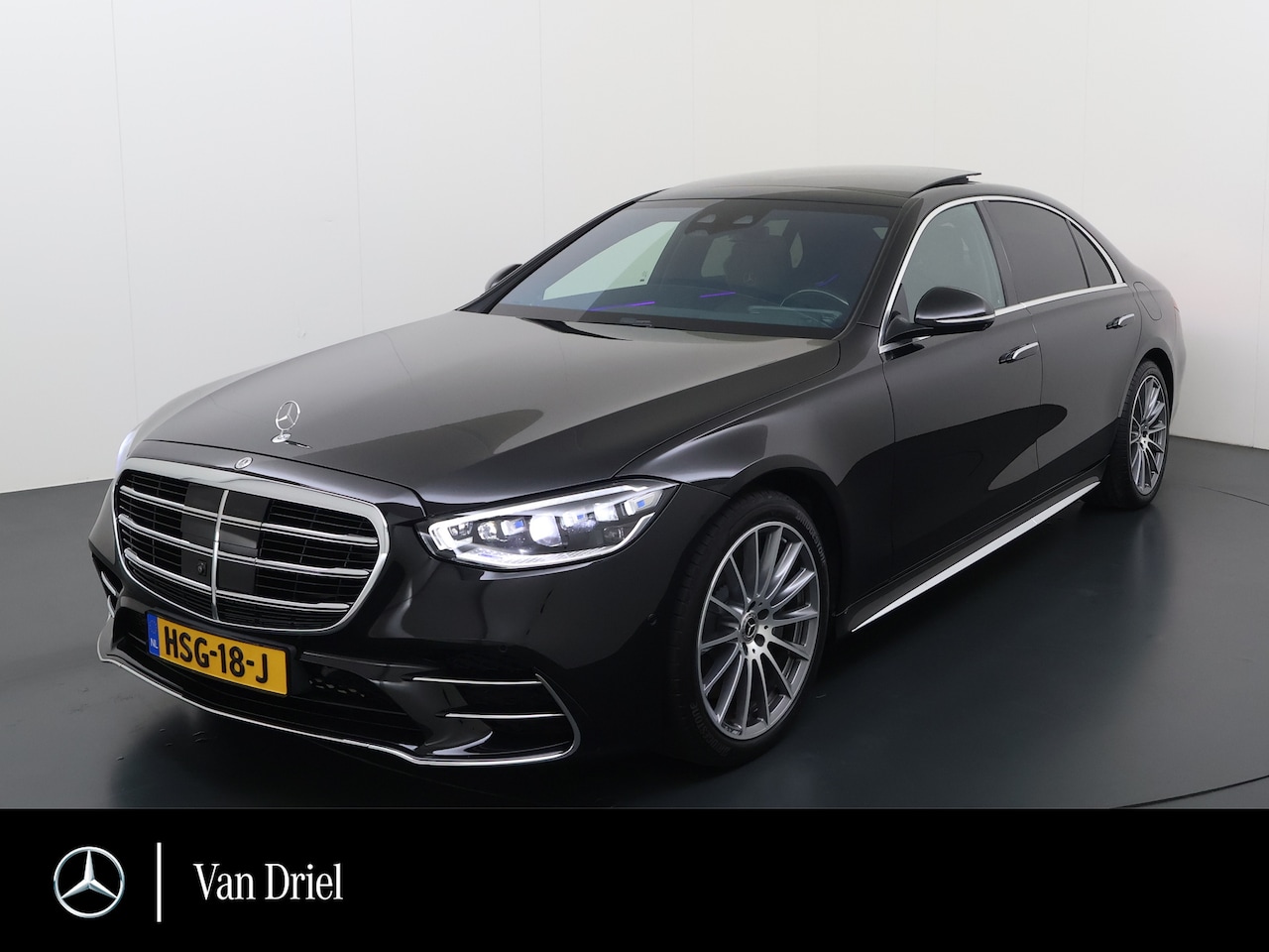 Mercedes-Benz S-klasse - 580 e 4MATIC Lang AMG line MANUFAKTUR Chauffeurpakket Burmester High-End - AutoWereld.nl