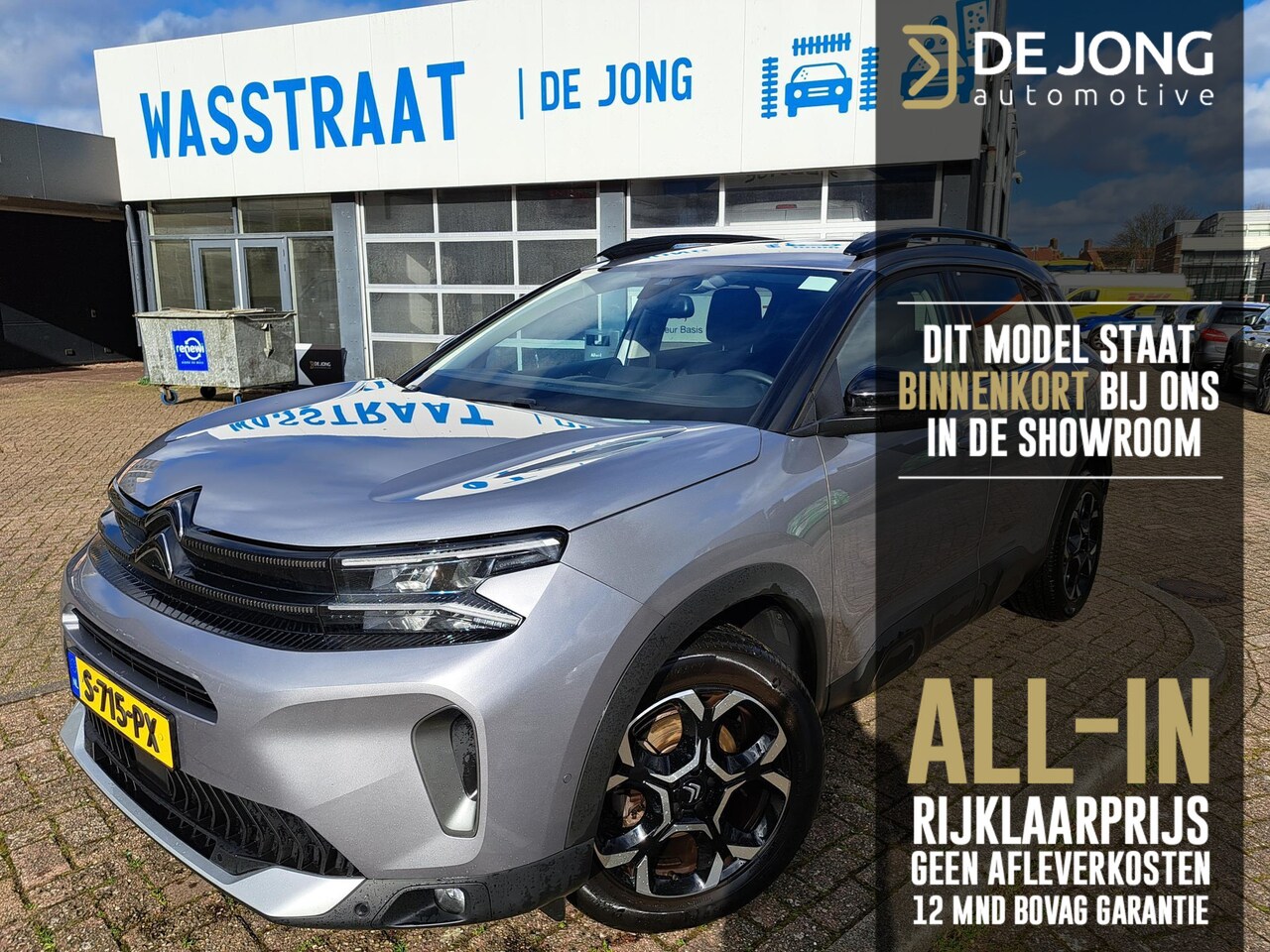 Citroën C5 Aircross - 1.2 PureTech Business Plus ALL-INRIJKLAARPRIJS/Navi/Trekhaak/Half Leder/Climate Controle - AutoWereld.nl