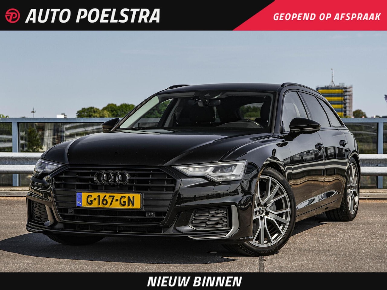 Audi A6 Avant - 40 TDI quattro Sport S-Line Black Optic | Trekhaak | LED | Memory | Apple CarPlay/Android - AutoWereld.nl