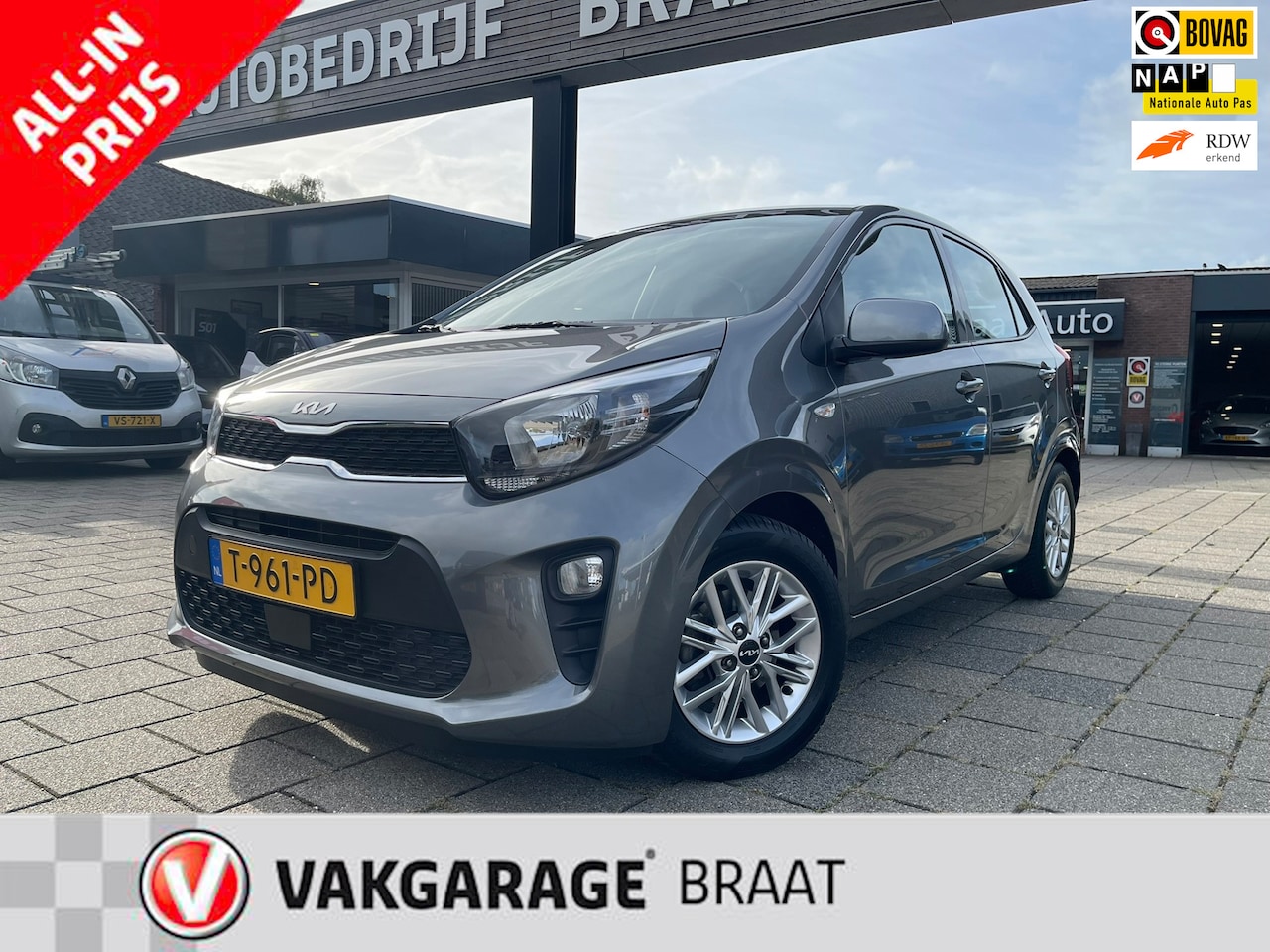 Kia Picanto - 1.0 DynamicLine l BTW l CARPLAY l CAMERA l CRUISE - AutoWereld.nl