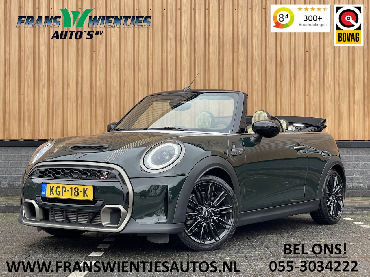 MINI Cabrio - 2.0 Cooper S Rockingham GT Resolute Edition | Apple Carplay | LED | - AutoWereld.nl