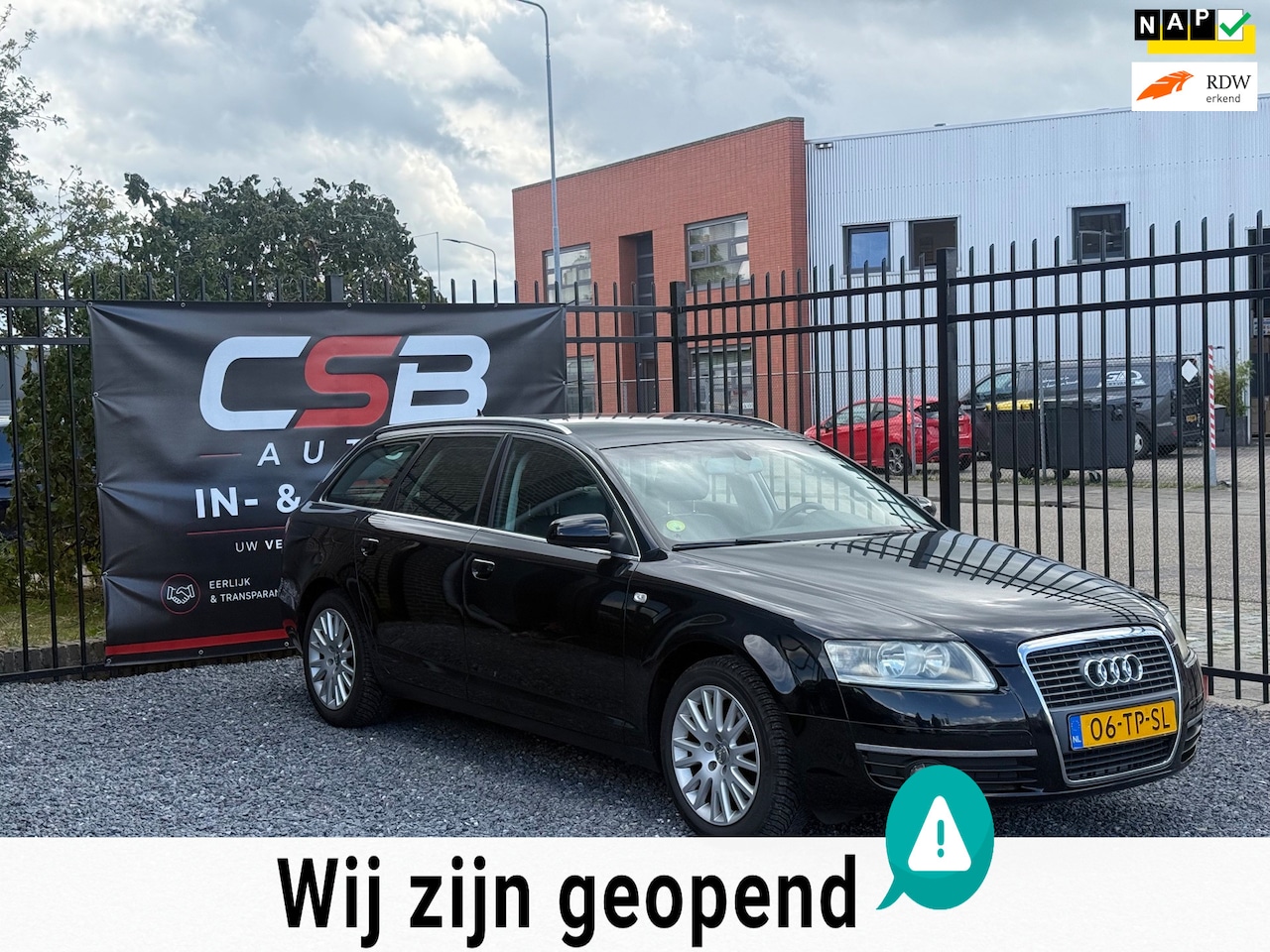Audi A6 Avant - 2.0 TFSI Pro Line BusinessAUTOMAAT!LEDER!APK2027!KOOPJE! - AutoWereld.nl