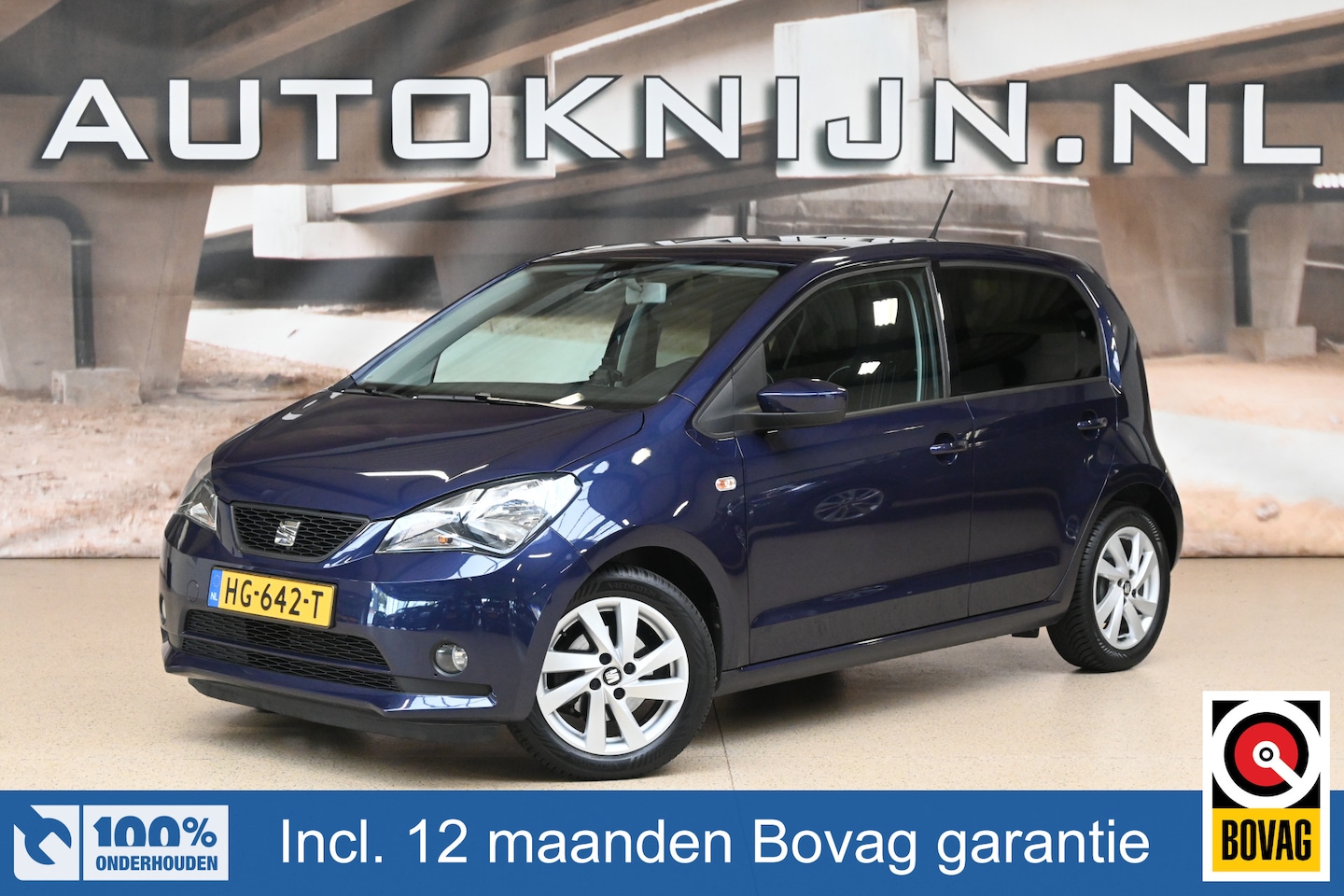 SEAT Mii - 1.0 60pk Sport Connect | Seat sound | Cruise control | PDC | 100% (Dealer) onderhouden lab - AutoWereld.nl