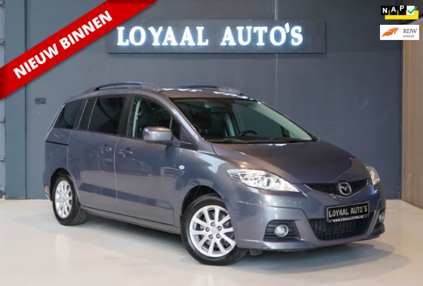 Mazda 5 - 1.8 Katano | 1E EIGENAAR | TREKHAAK | STOELVERW. | AIRCO | NAP | APK - AutoWereld.nl