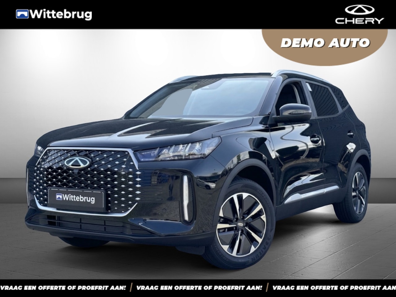 Chery Tiggo 4 - HYBRID Unique SHS Full Hybrid, Lederen bekleding, Camera en Navigatie - AutoWereld.nl