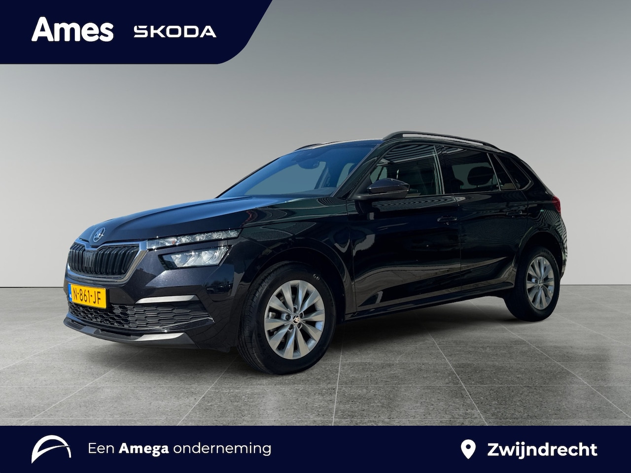 Skoda Kamiq - 1.0 115pk TSI Sport Business Parkeersensor achter | Volledig digitaal instrumentenpaneel | - AutoWereld.nl