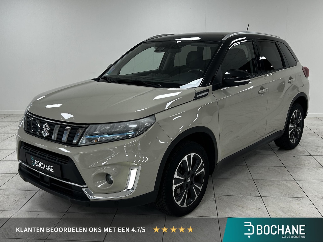 Suzuki Vitara - 1.4 Boosterjet Style Smart Hybrid NAVIGATIE | AFNEEMBARE TREKHAAK | ACHTERUITRIJCAMERA - AutoWereld.nl