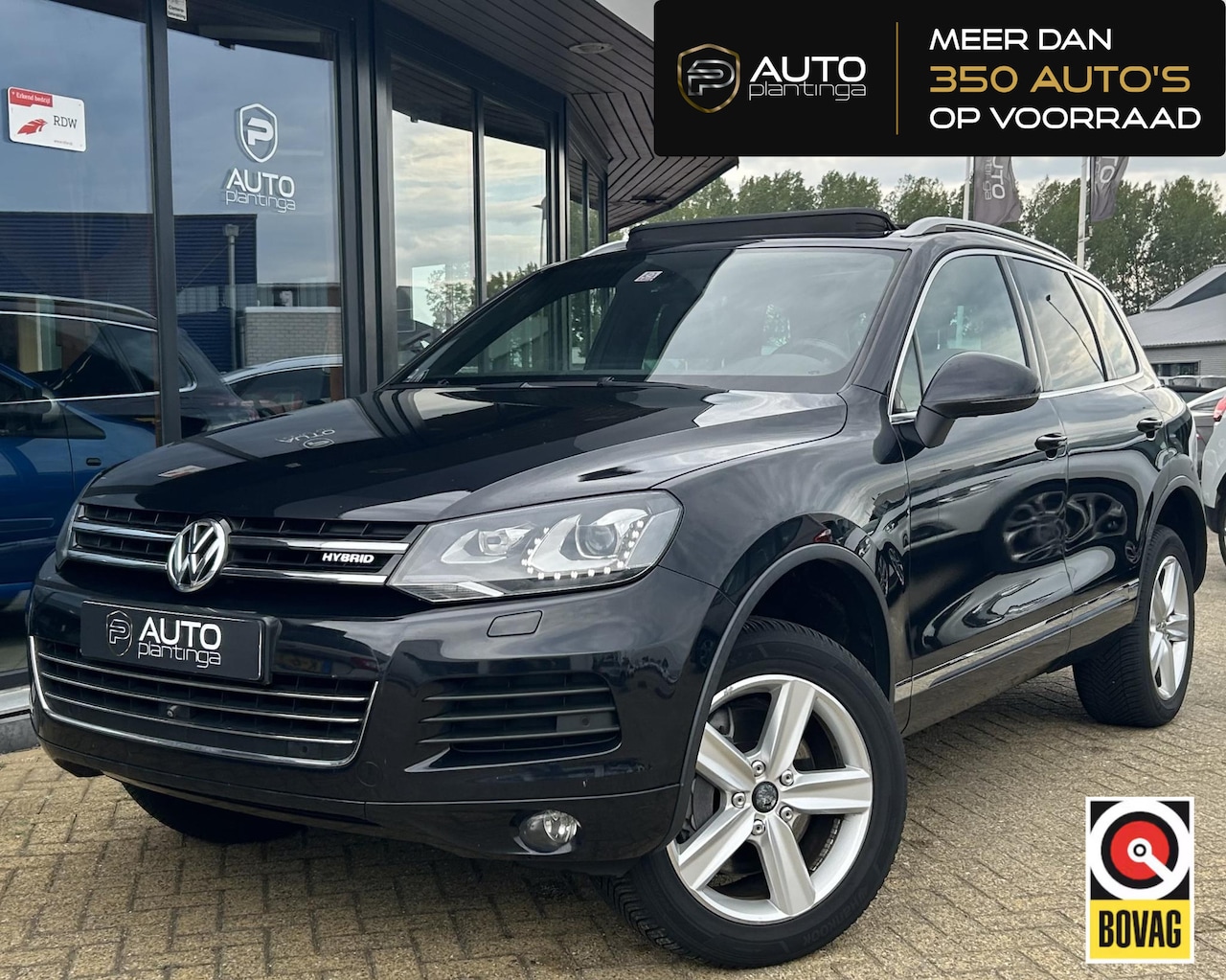 Volkswagen Touareg - 3.0 TSI Hybrid Highline 333PK | ZEER LUXE | LETOP STORING HYBRID ACCU | DEALERONDERHOUDEN - AutoWereld.nl