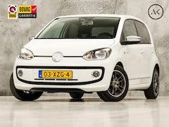 Volkswagen Up! - 1.0 high up (NAVIGATIE, 5 DEURS, GETINT GLAS, LM VELGEN, SPORTSTOELEN, PARKEERSENSOREN, EL