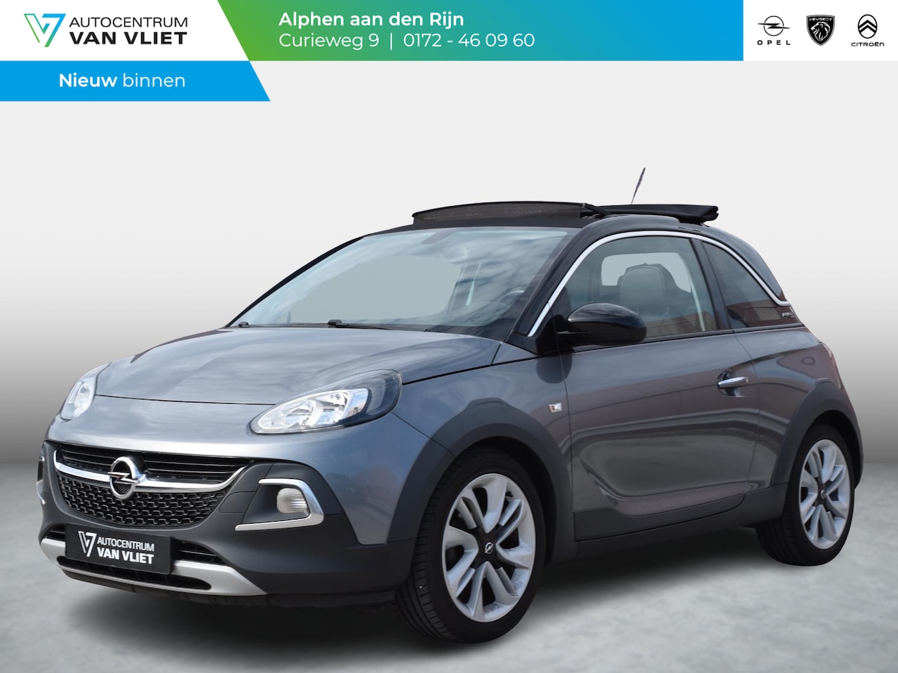 Opel ADAM - 1.0 Turbo Rocks BlitZ | 90 PK | STOELVERWARMING | STUURVERWARMING | NAVI | CARPLAY | CLIMA - AutoWereld.nl