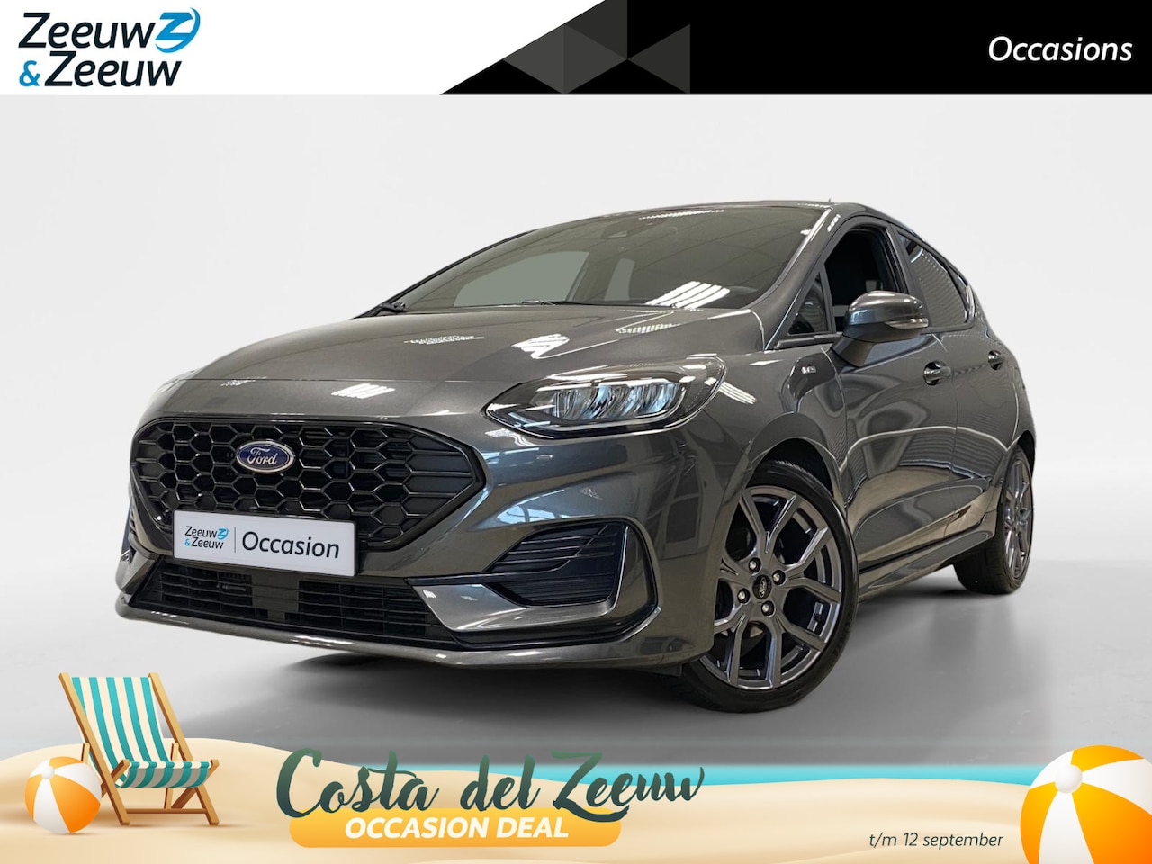 Ford Fiesta - 1.0 ECOBOOST | HYBRID | ST-LINE X | WINTER + DRIVE PACK | - AutoWereld.nl