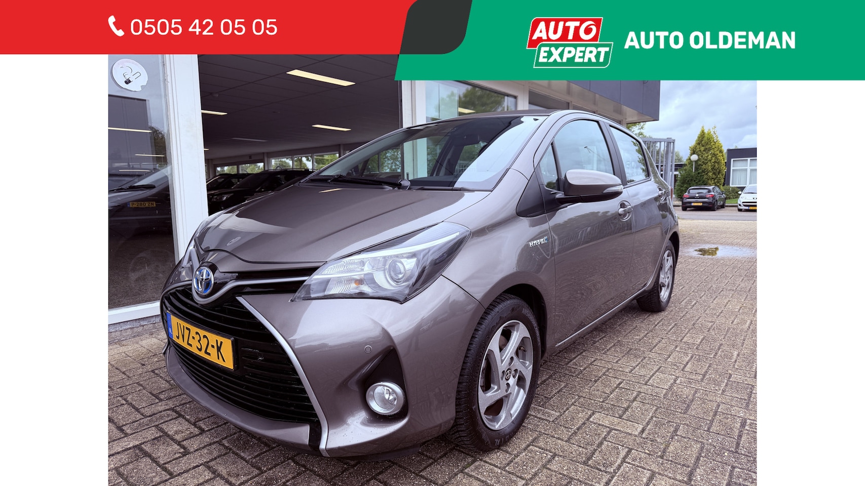 Toyota Yaris - 1.5 Hybrid Dynamic Navi Cruisecontrol LM velgen - AutoWereld.nl