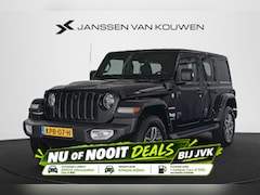 Jeep Wrangler Unlimited - 4xe 380 Sahara Leder Stoelverwarming Off-Road Camera