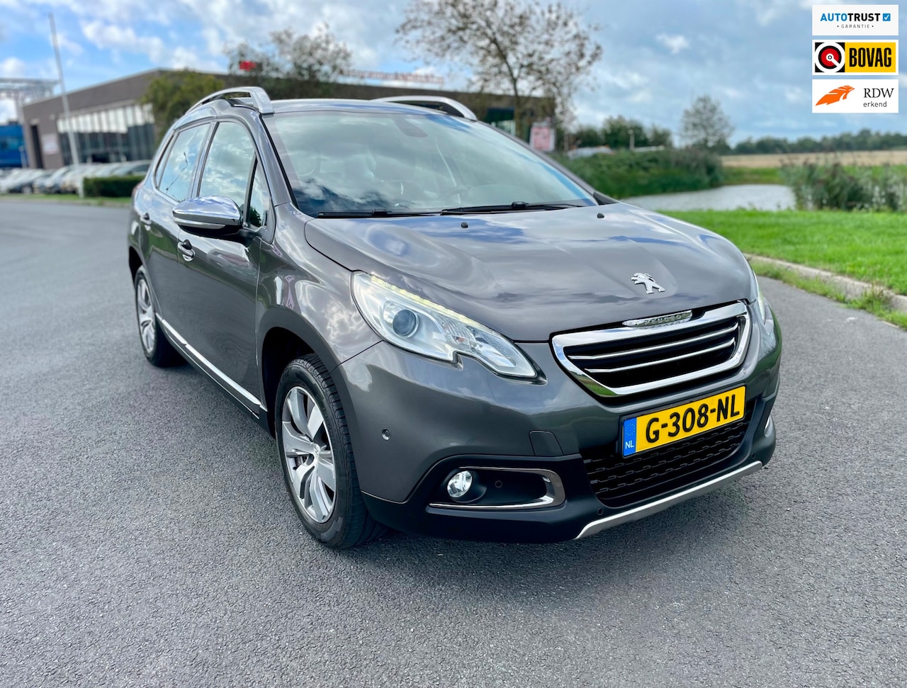 Peugeot 2008 - 1.2 PureTech Active 1.2 PureTech Active, Cruise, Pdc, Navi, Lmv, Half leder, Climate control, Goed oh, Mooie k - AutoWereld.nl