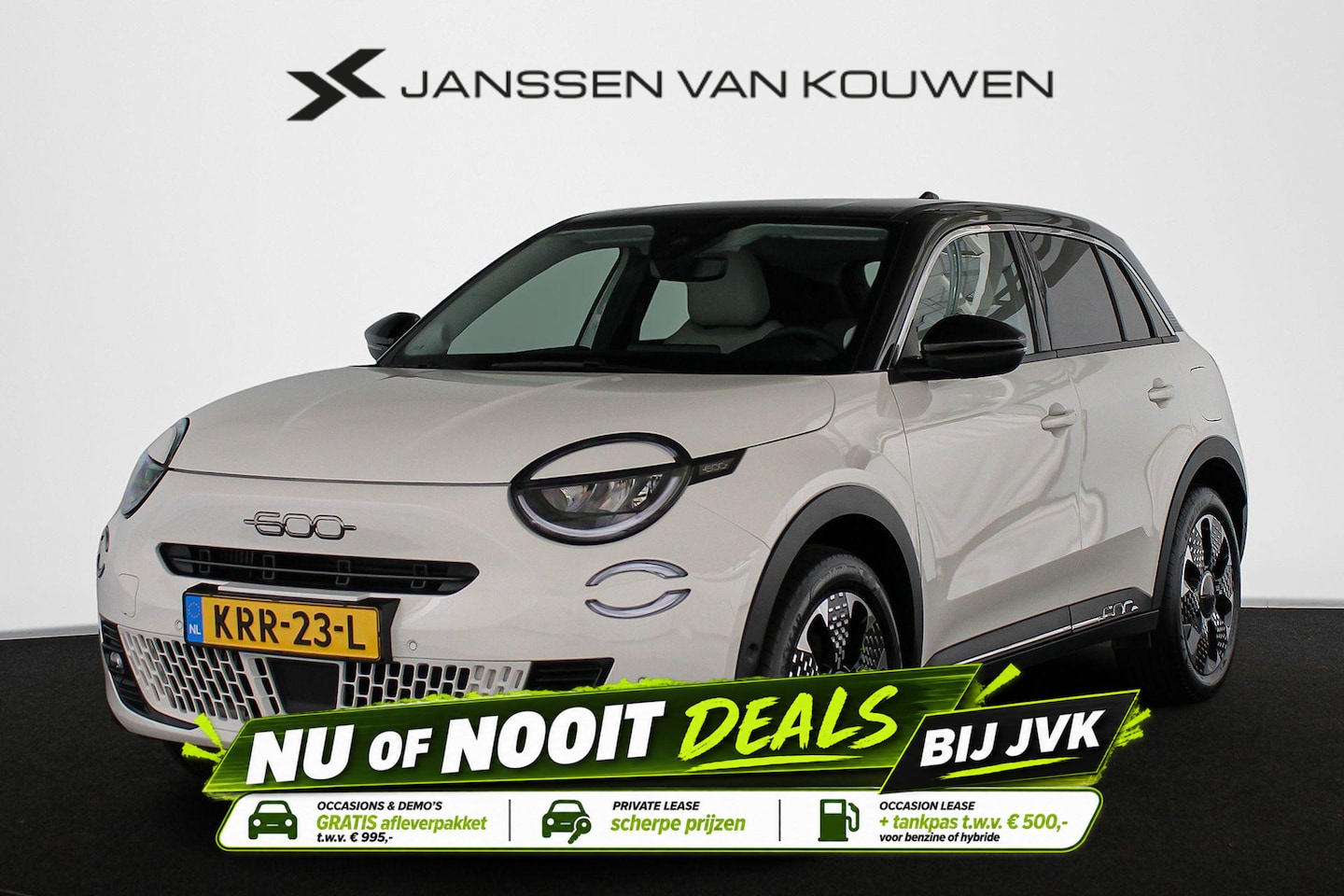 Fiat 600 - 1.2 Hybrid La Prima Stoelverwarming Masage Camera Keyless - AutoWereld.nl