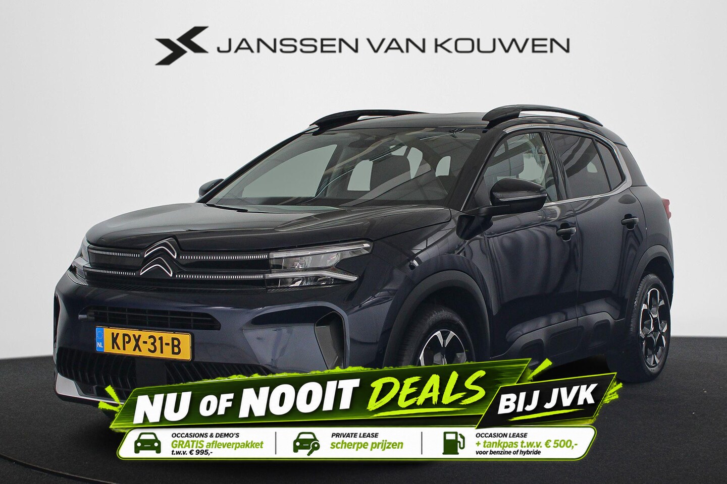 Citroën C5 Aircross - 1.2 Hybrid 136 Plus Stoelverwarming Camera Keyless Elektrische Achterklep - AutoWereld.nl