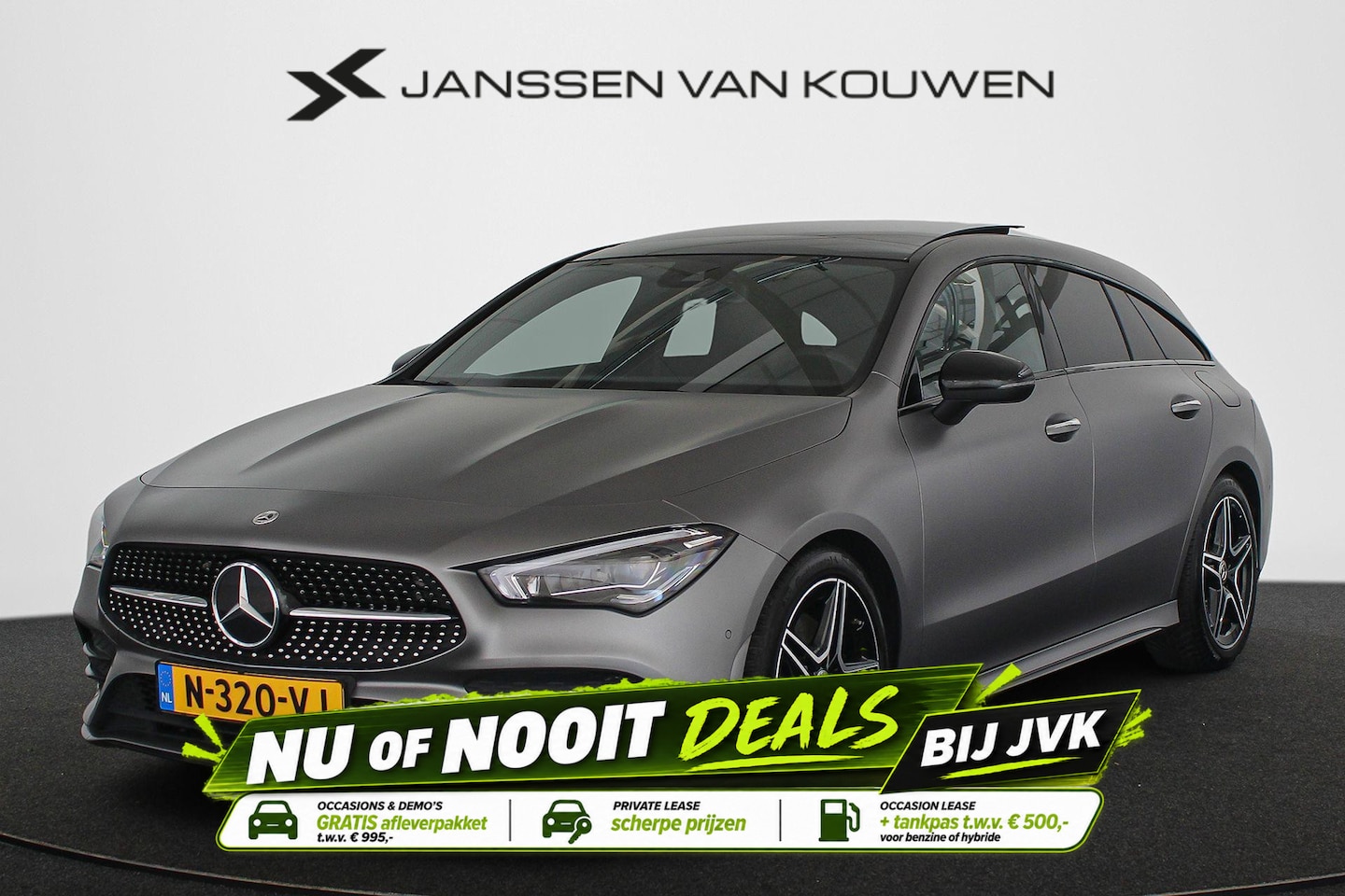 Mercedes-Benz CLA-klasse Shooting Brake - 200 Business Solution AMG Pano Sfeerverlichting Stoelverwarming Widescreen - AutoWereld.nl