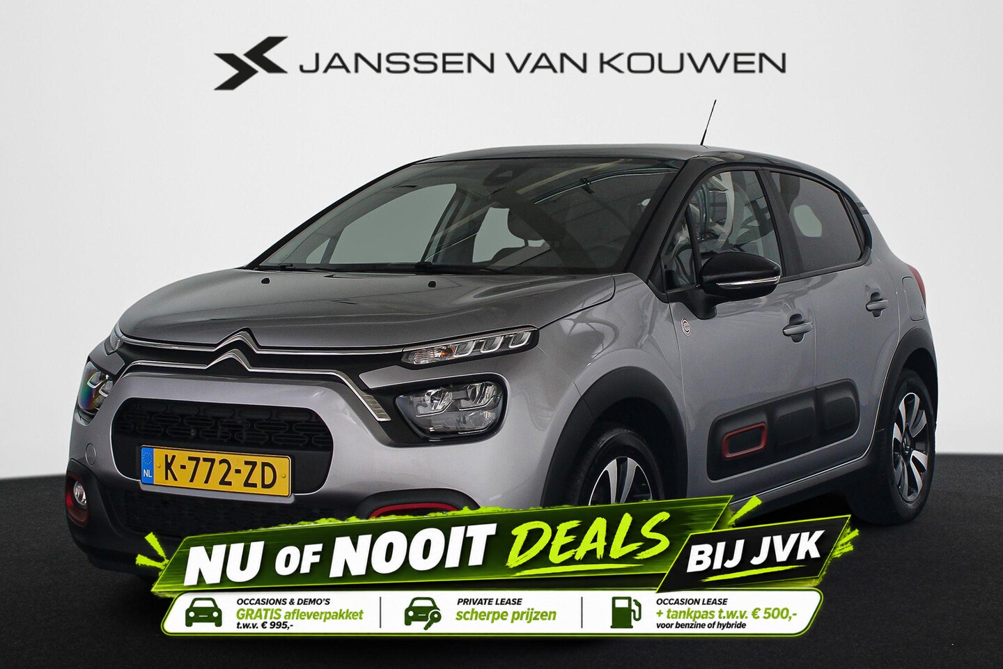 Citroën C3 - 1.2 PureTech C-Series Navigatie Apple CarPlay Lichtmetalen Velgen - AutoWereld.nl