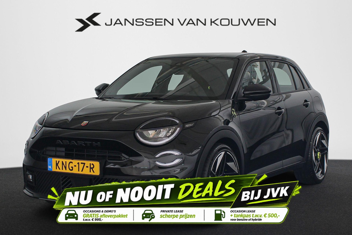 Fiat 600e - Abarth Turismo 54 kWh Apple CarPlay 20" - AutoWereld.nl