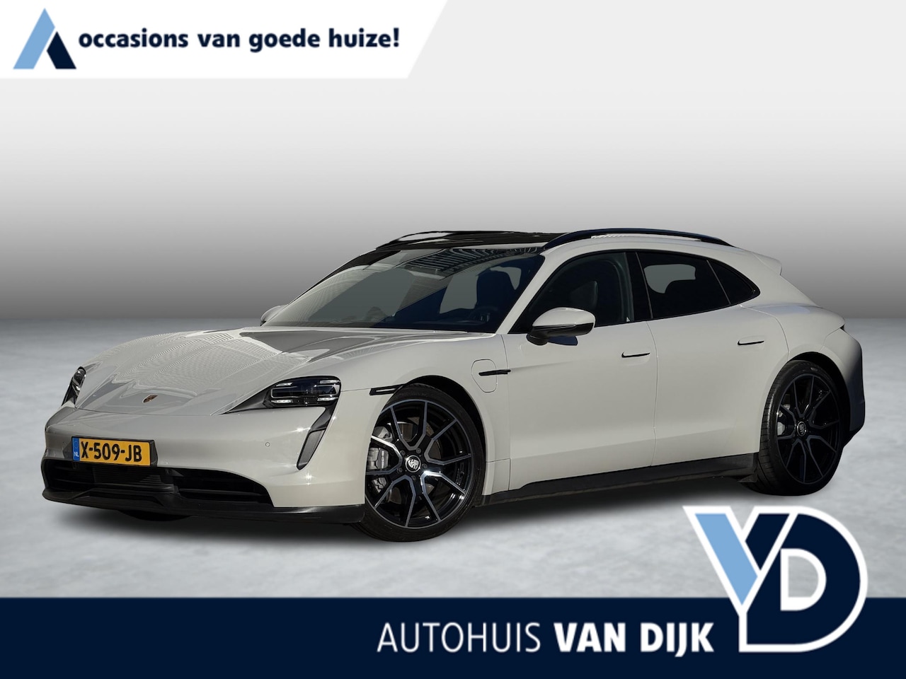 Porsche Taycan Sport Turismo - 93kWh 476pk NL-auto / BTW / Porsche historie / zeer compleet - AutoWereld.nl