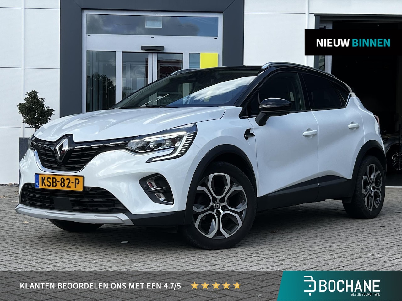 Renault Captur - 1.3 TCe 140 Intens | AppleCarPlay | Automaat | Dodehoek detectie | - AutoWereld.nl