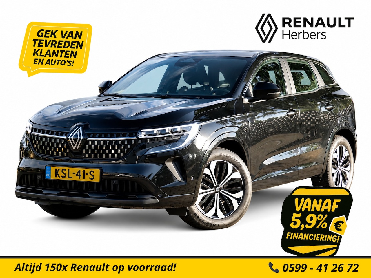 Renault Austral - 1.3 mild hybrid 160 X-Tronic Evolution AUTOMAAT / CAMERA / ALL SEASON / NAVI - AutoWereld.nl