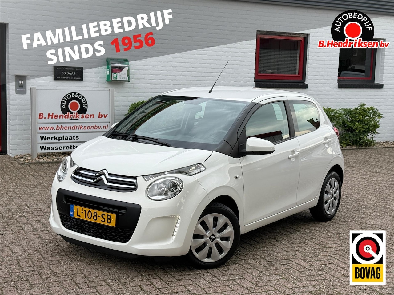 Citroën C1 - 1.0 VTi 72PK 5D Feel/ Airco/ Bluetooth/ Centrale vergrendeling/ 1 Eigenaar/ Origineel NL/ - AutoWereld.nl