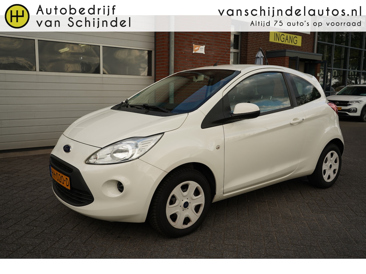 Ford Ka - 1.2 STYLE S/S VOLLEDIG DEALER ONDERHOUDEN ORIGINEEL NEDERLANDS AIRCO PARKEERSENSOREN 4X PE - AutoWereld.nl