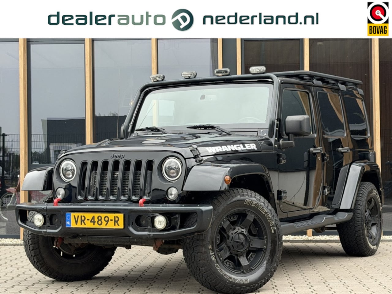Jeep Wrangler - 2.8 CRD Rubicon | Grijs kenteken | Led | Navi | Cruise - AutoWereld.nl