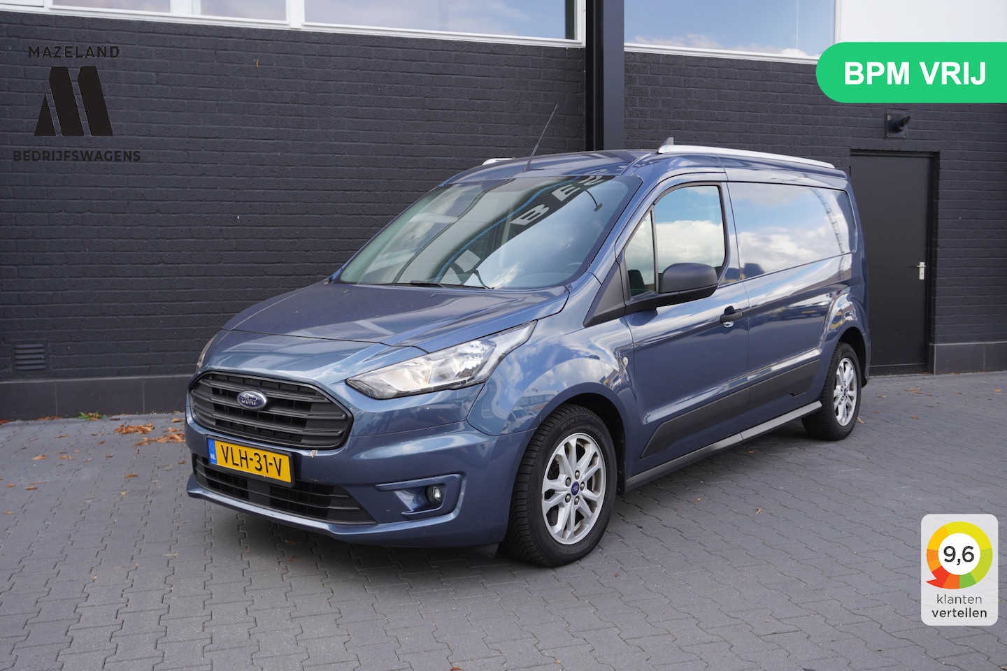 Ford Transit Connect - 1.5 EcoBlue 100PK L2 EURO 6 - Airco - Navi - Cruise - €12.900,- Excl. - AutoWereld.nl