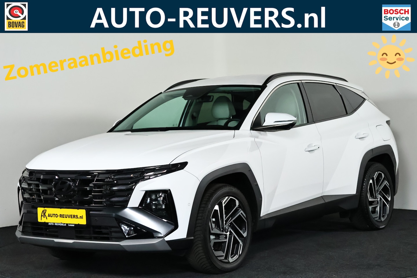 Hyundai Tucson - 1.6 T-GDI PHEV Premium 4WD Navi / ACC / HUD / CarPlay / Leder / Memory - AutoWereld.nl