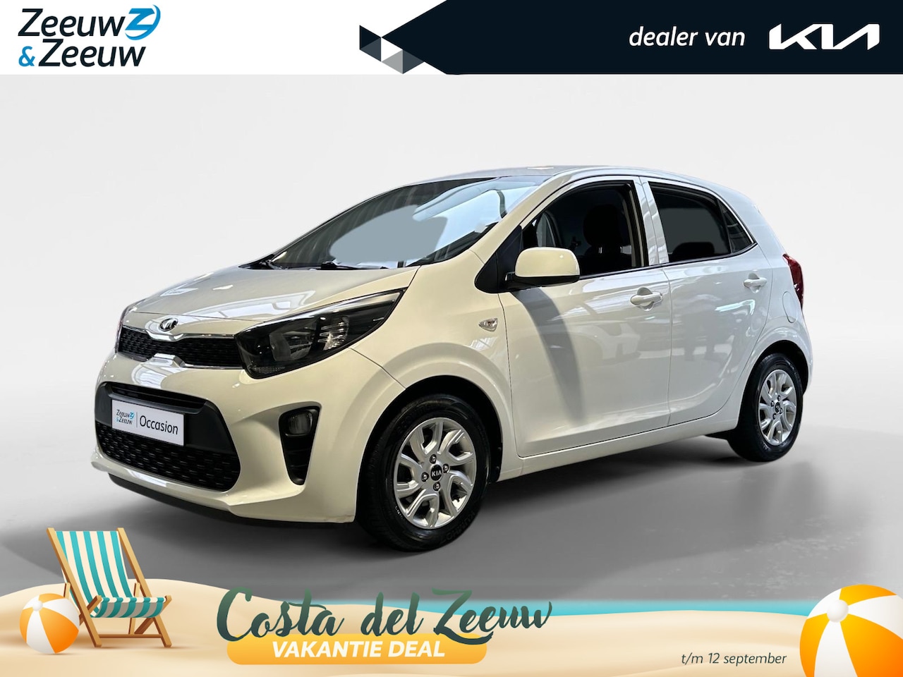 Kia Picanto - 1.0 MPi DynamicLine | Apple Carplay / Android Auto | Navigatiesysteem | Cruise Control | A - AutoWereld.nl