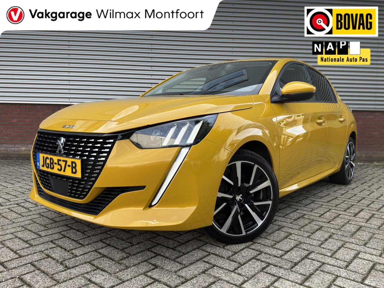 Peugeot 208 - 1.2 PureTech Allure|3D cockpit|Navi|Camera|LED|Cruise| - AutoWereld.nl