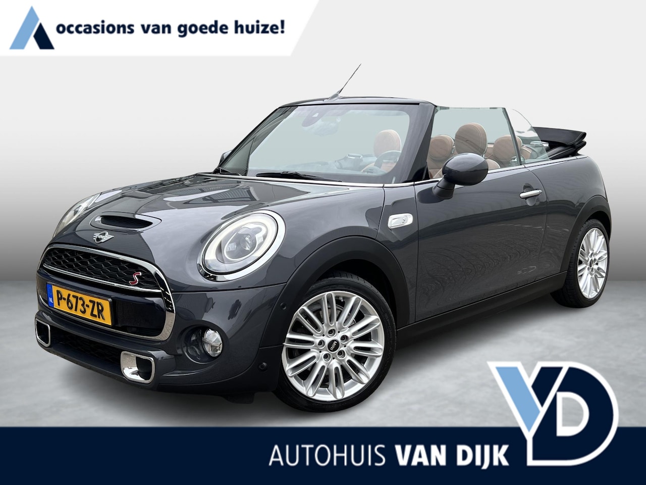 MINI Cabrio - 2.0 Cooper S Chili Serious Business | Leder/Cruise Adaptief/Keyless - AutoWereld.nl