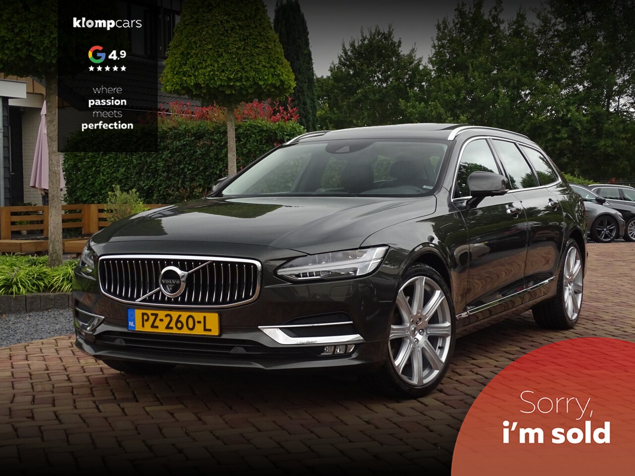 Volvo V90 - 2.0 T5 Inscription Full option | B&W | Carplay | Massage | HUD | Pano | BLISS - AutoWereld.nl