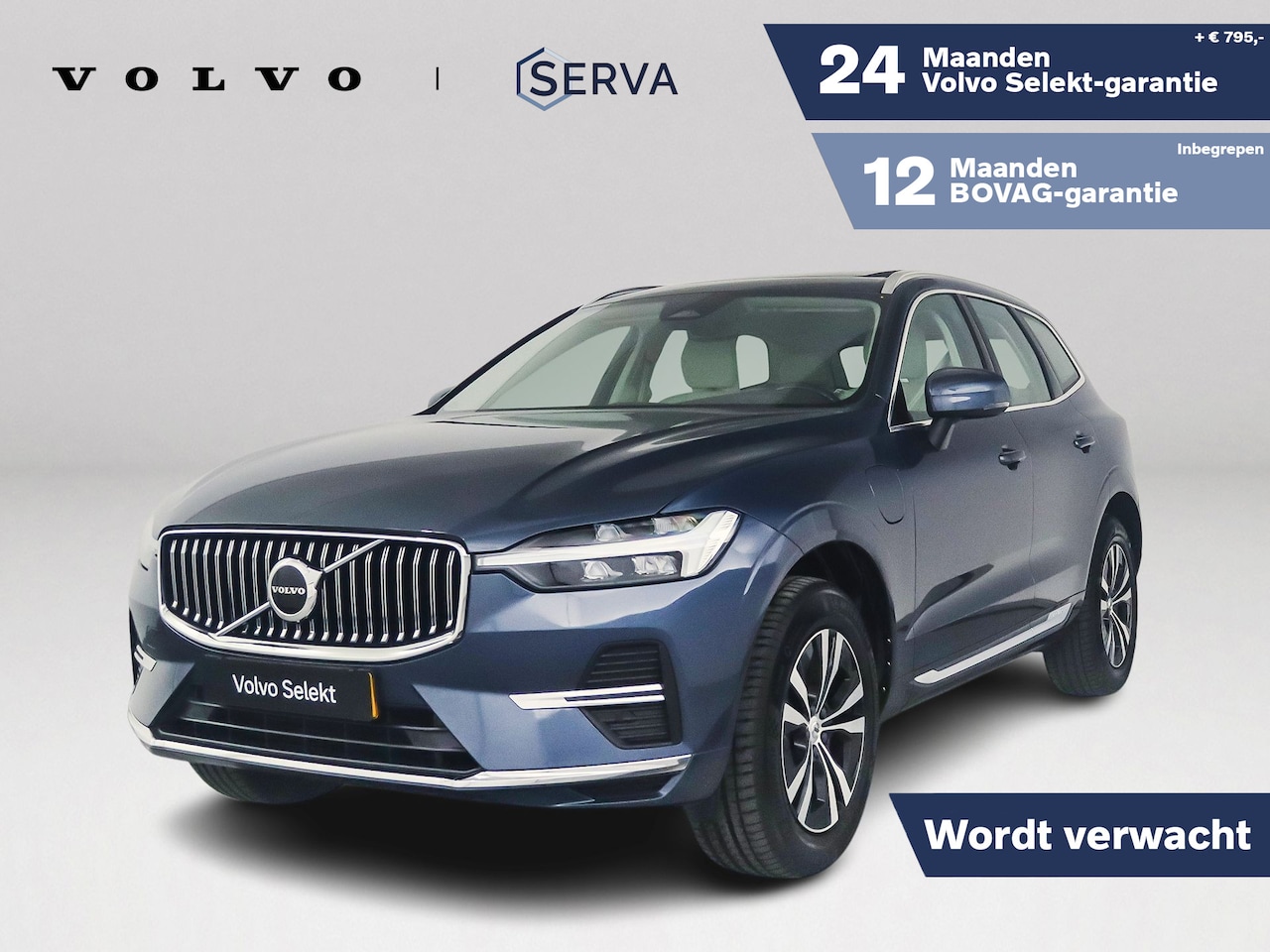 Volvo XC60 - T6 Plug-in hybrid AWD Core Bright | SOH 95% | Panoramadak | Parkeercamera | Stoel- en stuu - AutoWereld.nl