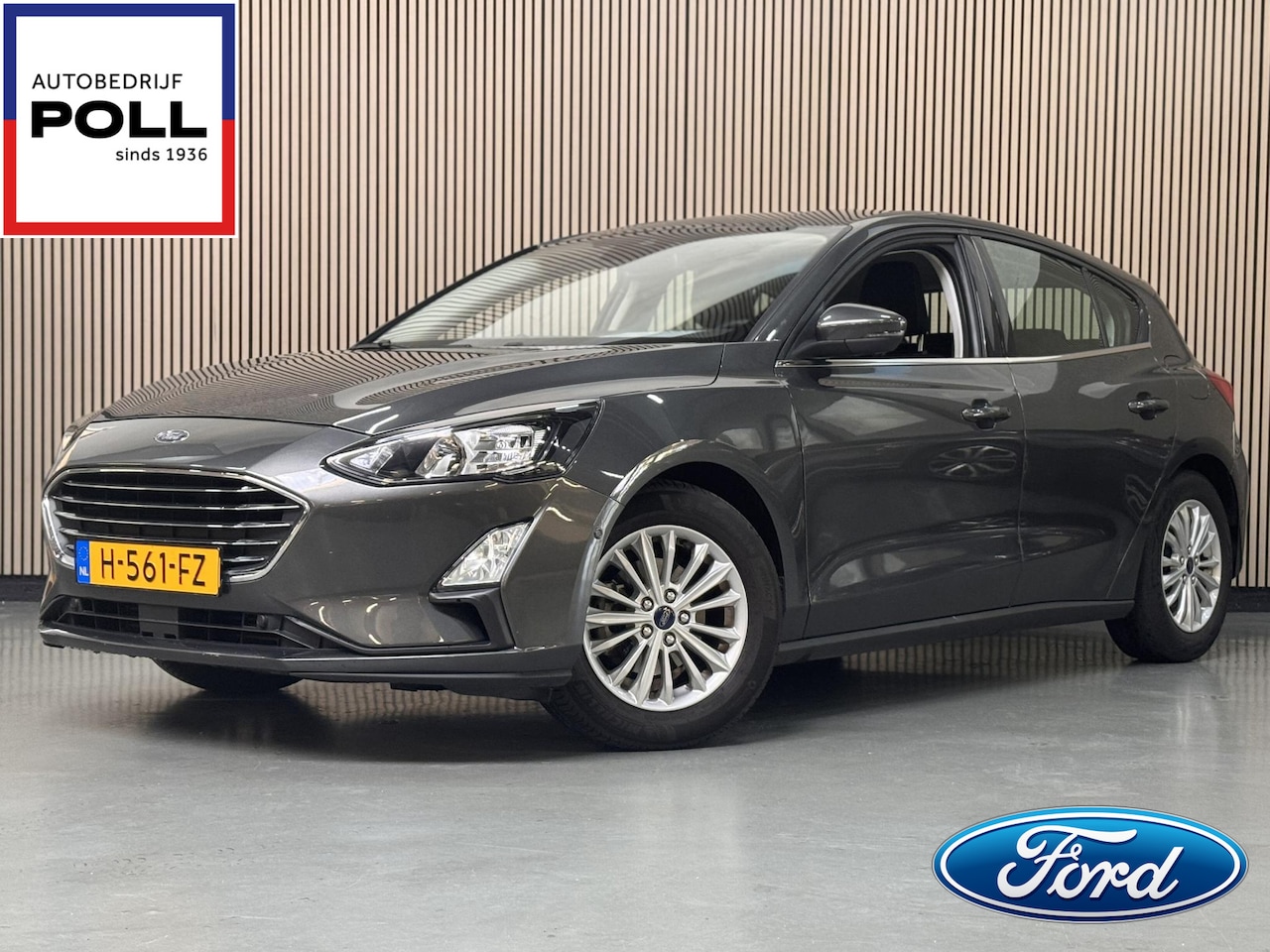 Ford Focus - 125pk EcoBoost Titanium Navi Camera Winter Parking pack Adaptive Cruise Keyless 5drs - AutoWereld.nl