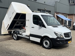 Mercedes-Benz Sprinter - 314 CDI Automaat Veegvuilkipper Kipper Airco Trekhaak 2000kg Telefoonverbinding 3-Persoons