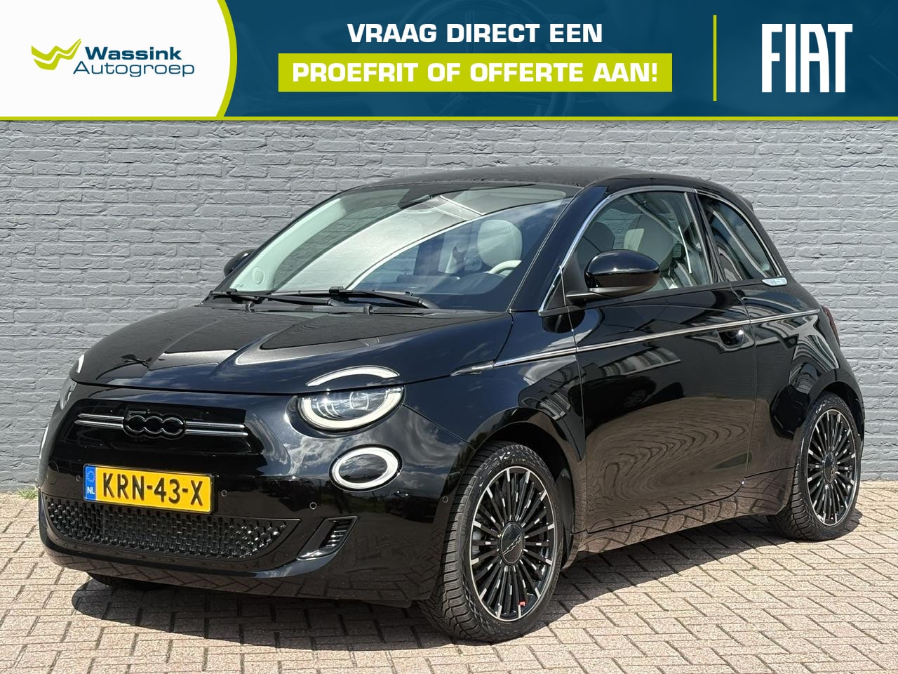 Fiat 500 - 3+1 Icon 42 kWh | SOH 95,4 % | 306 Km WLTP | Dealeronderhouden | Adaptieve Cruise Control - AutoWereld.nl
