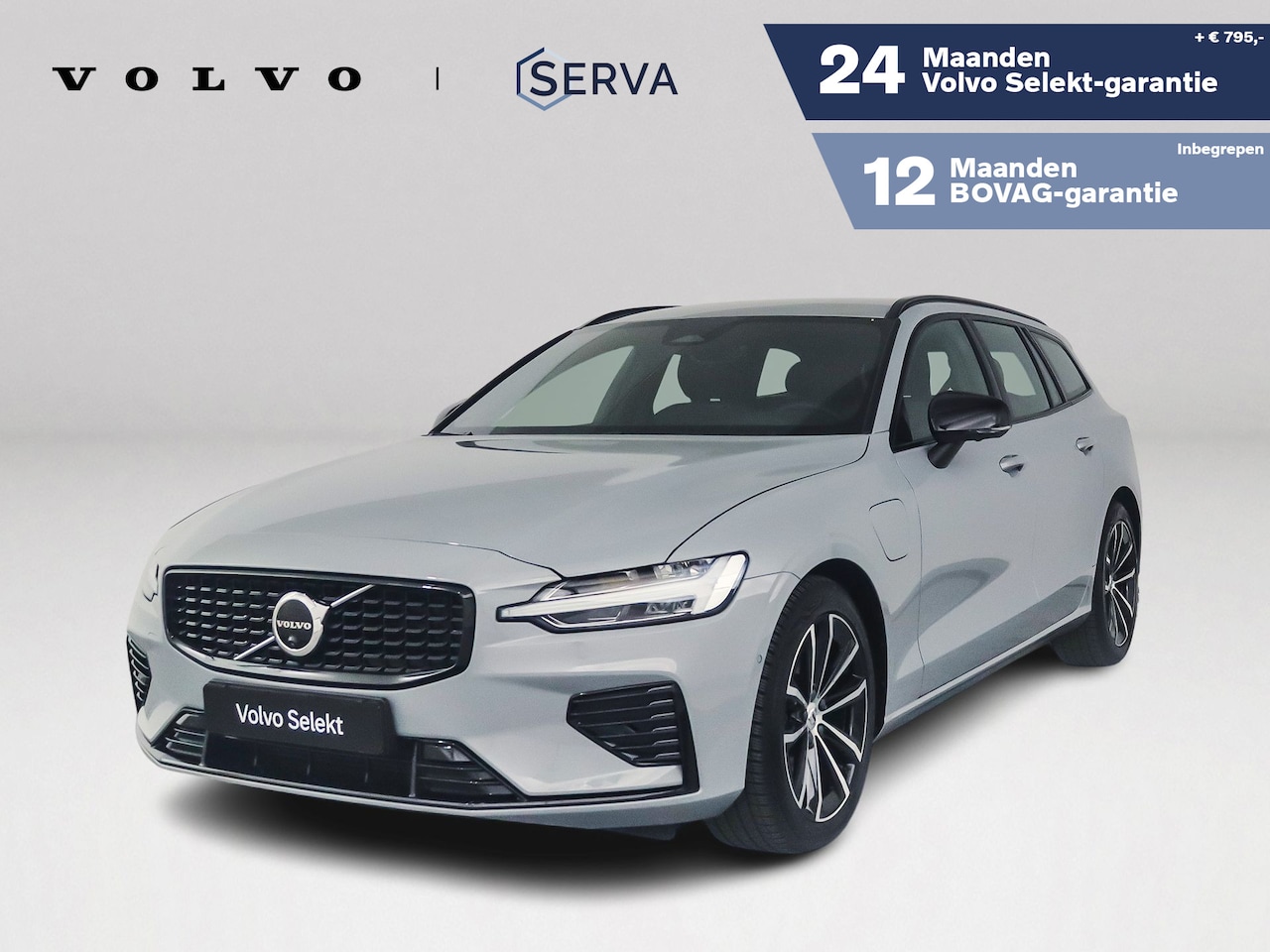Volvo V60 - T8 Plug-in hybrid AWD Plus Dark | 360° camera | Harman Kardon | Stoel- en stuurverwarming - AutoWereld.nl