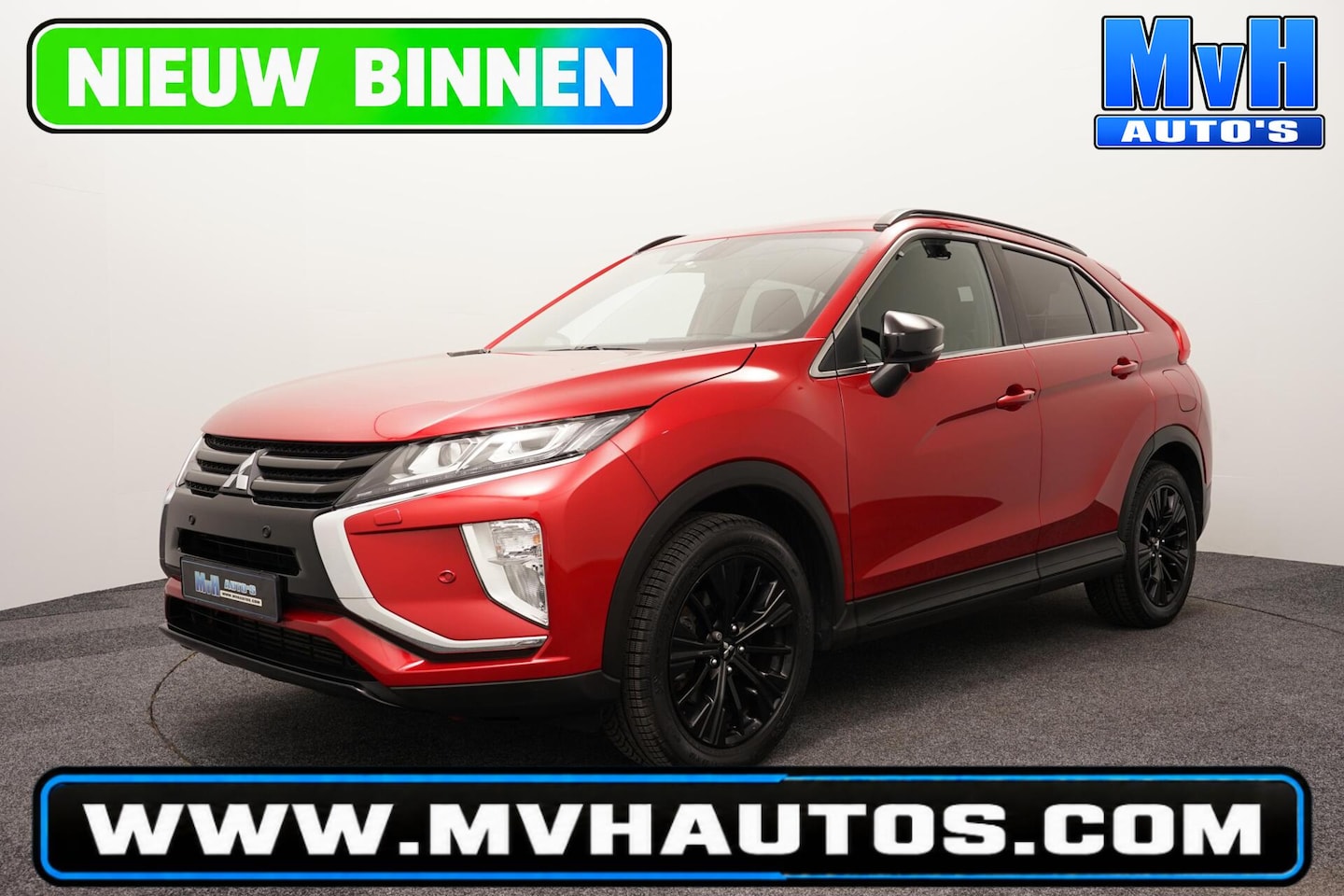 Mitsubishi Eclipse Cross - 1.5 DI-T Black Edition|360°CAM|TREKH - AutoWereld.nl