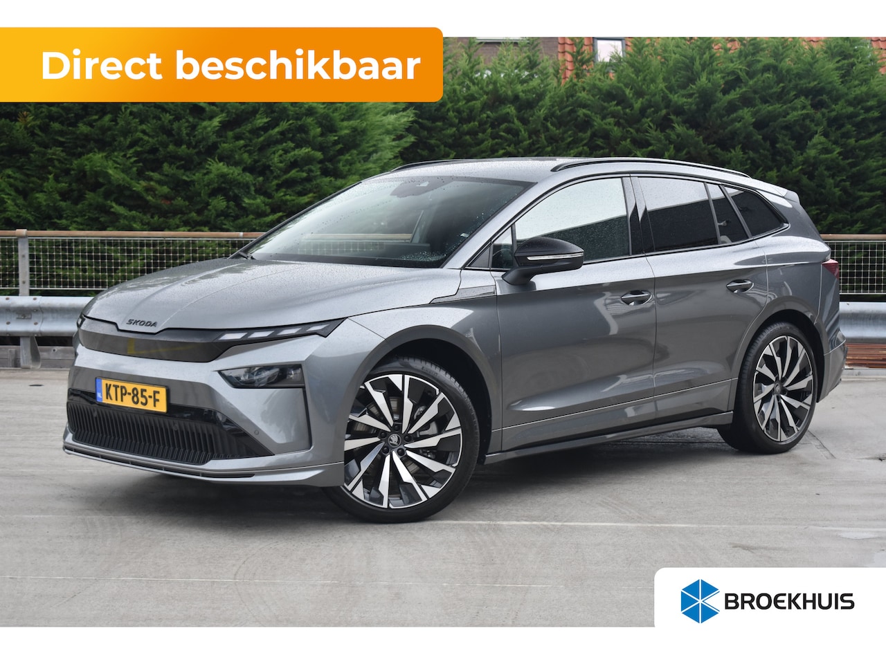 Skoda Enyaq iV - Sportline | Chrome interieur accenten | Driving mode select | LED interieurverlichting inc - AutoWereld.nl