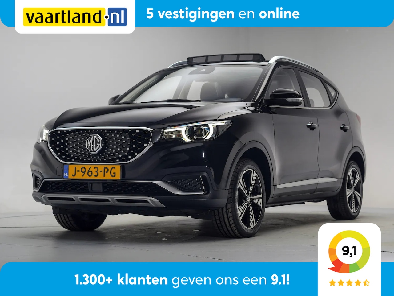MG MG ZS EV - Luxury 45 kWh [ Panoramadak Adapt. cruise Navi Apple/Android Camera ] - AutoWereld.nl