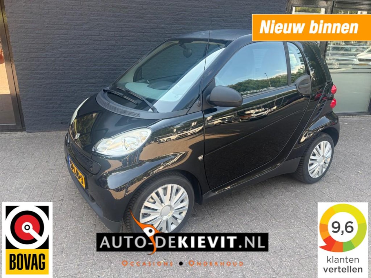 Smart Fortwo - 1.0 mhd Pure airco - AutoWereld.nl