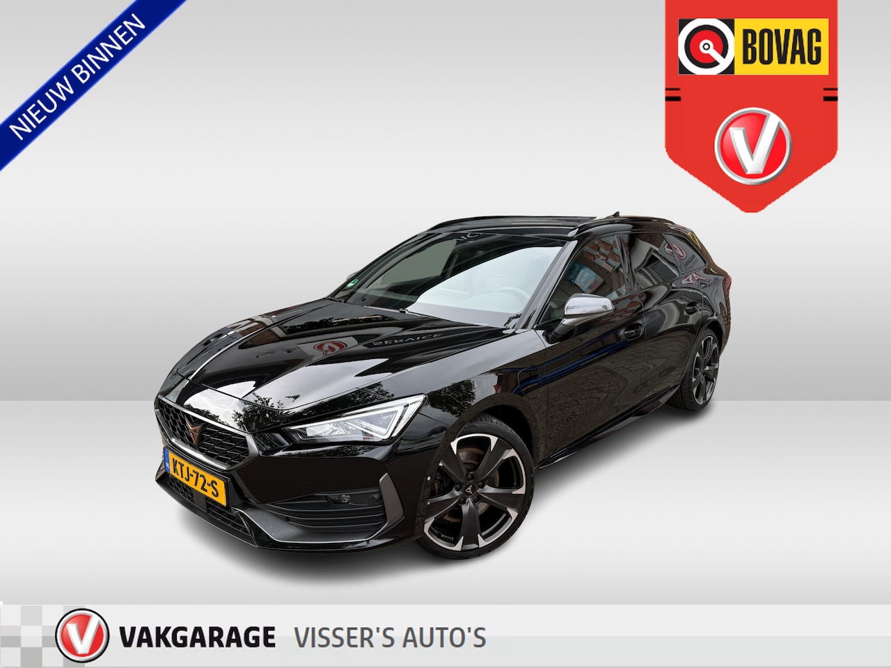 CUPRA Leon Sportstourer - 1.4 e-Hybrid VZ Business 245PK | applecarplay/android auto | stoelverwarming | stuurverwar - AutoWereld.nl