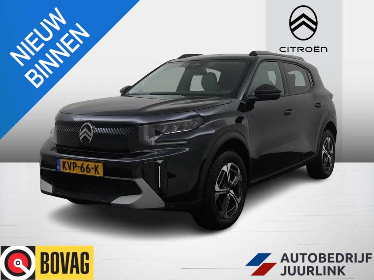 Citroën Ë-C3 Aircross - Max 113pk 44 kWh 3 fase H.Leder/4S.Banden/Nav/Ecc /Led/Camera/Pdc/CarPlay - AutoWereld.nl