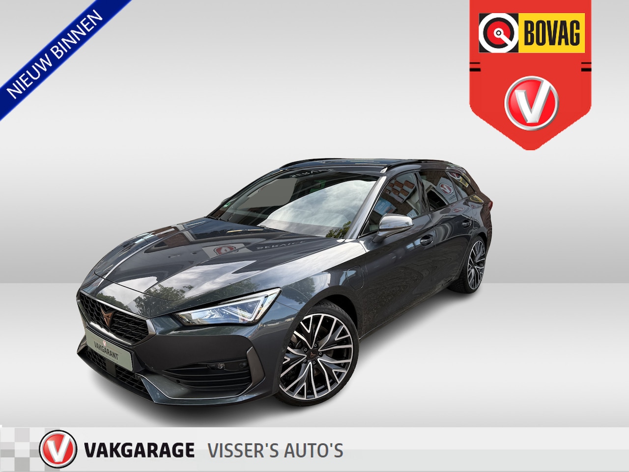 CUPRA Leon Sportstourer - 1.4 e-Hybrid VZ Performance 245 PK | 19 inch velgen | winterpakket | vision + safedriving - AutoWereld.nl