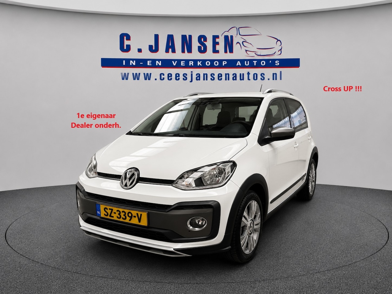 Volkswagen Up! - 1.0 TSI BMT cross 1e eigenaar! Dealer onderh. | Achteruitrijcamera | Stoelverwarming | | A - AutoWereld.nl