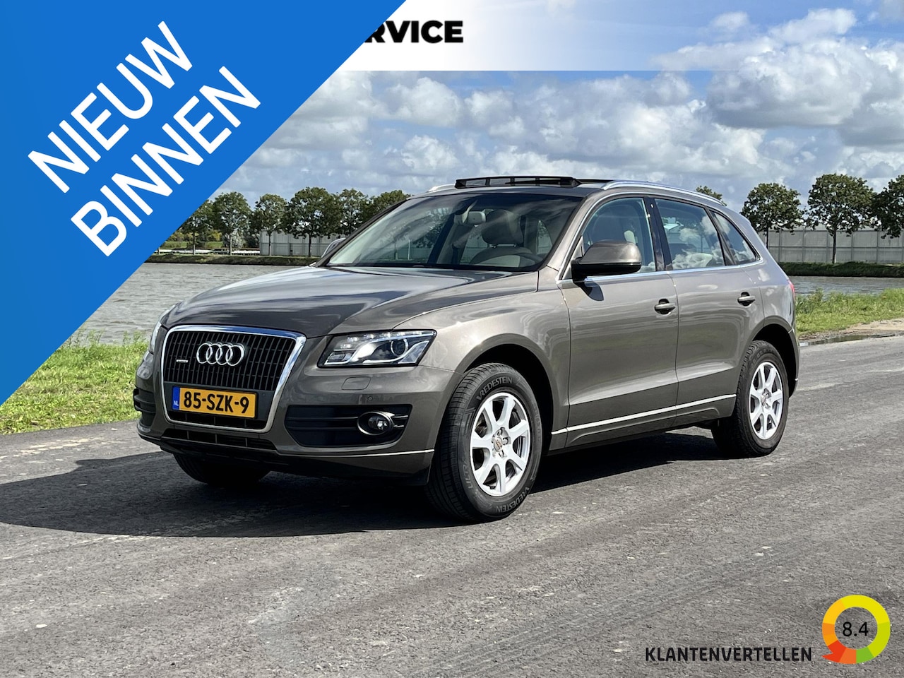 Audi Q5 - 2.0 TFSI quattro Pro Line Clima, cruise, stoelverwarming, pano, trekhaak - AutoWereld.nl