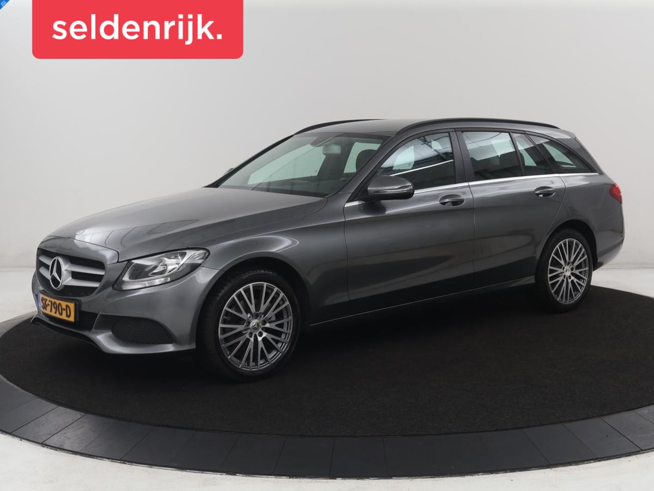 Mercedes-Benz C-klasse Estate - 200 CDI Ambition | Leder | Stoelverwarming | Cruise control | Navigatie | Bluetooth | Clim - AutoWereld.nl